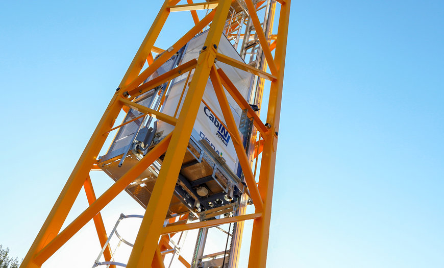 Reliable and convenient: Potain customers share feedback on new Cab-IN internal mast elevator